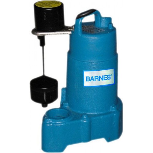 Barnes SP33VFX 1/3 HP 115v 20' cord Vertical Float Submersible Sump Pump 