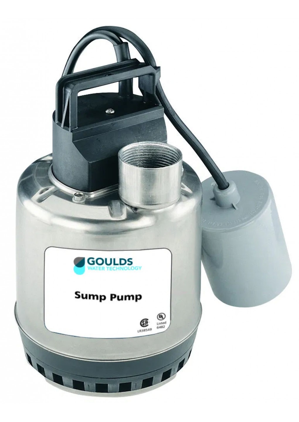 Goulds LSP0311ATF 1/3 HP 115v Automatic Sump Pump 20' cord Piggy Back