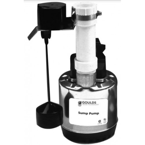 Goulds LSP0311AV 1/3 HP 115v Sump pump Vertical Float Switch 10' cord