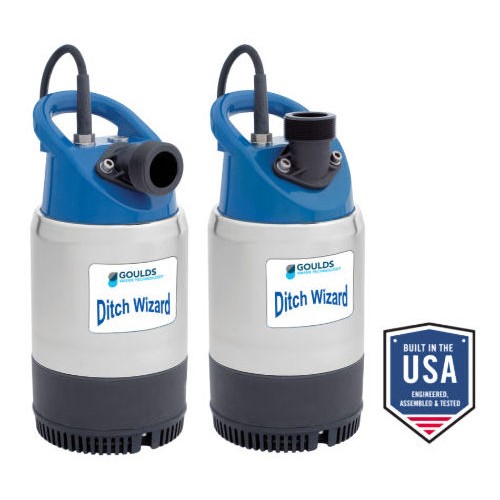 Goulds  2DW1011 Dewatering Pump 1 HP 115v 50' cord