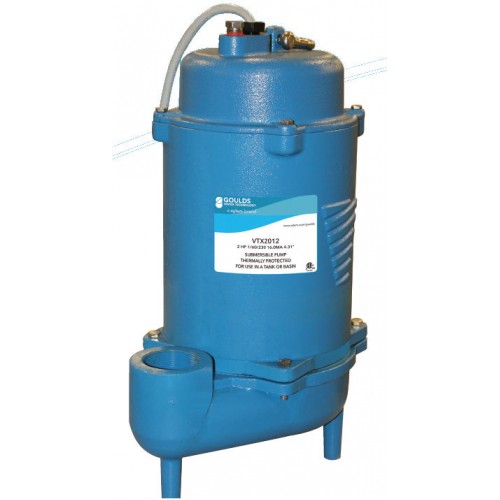 Goulds VTX1012 Sewage Pump 1 HP 230v 
