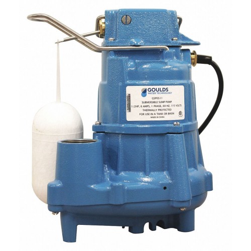Goulds GSP0511 1/2 HP 115v  Sump Effluent Pump Automatic