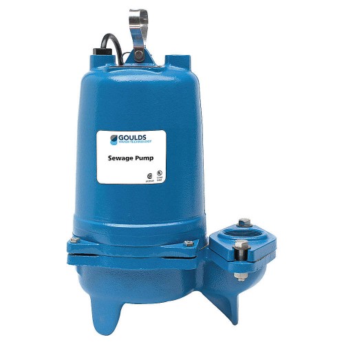 Goulds WS0738B 3/4 HP  200 volt 20-foot cord Model 3886 Sewage Pump