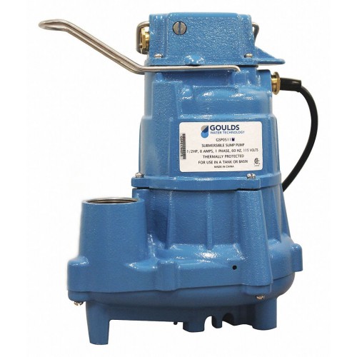 Goulds GSP0511M 1/2 HP 115v 20-foot cord Sump Effluent Pump Manual
