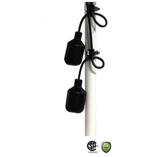 Double Float® Master 15-foot cord 230-volt 15DFMMU2WP 1017669 mechanically-activated pump switch